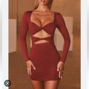 Oh Polly Long Sleeve Mini Dress